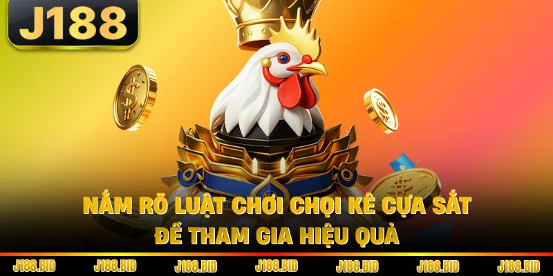 Nắm rõ luật chơi chọi kê cựa sắt để tham gia hiệu quả